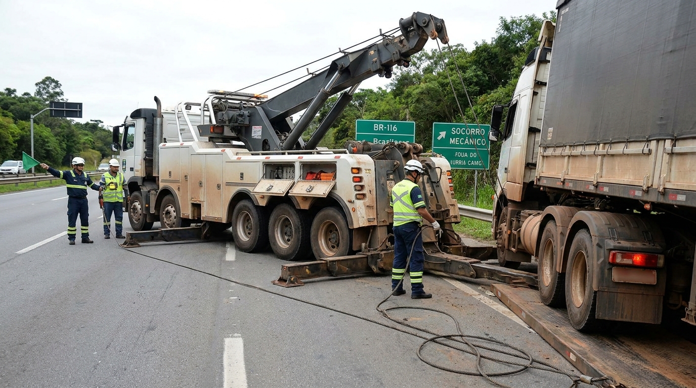 Guincho para Caminhão no Amambaí, Campo Grande‑MS