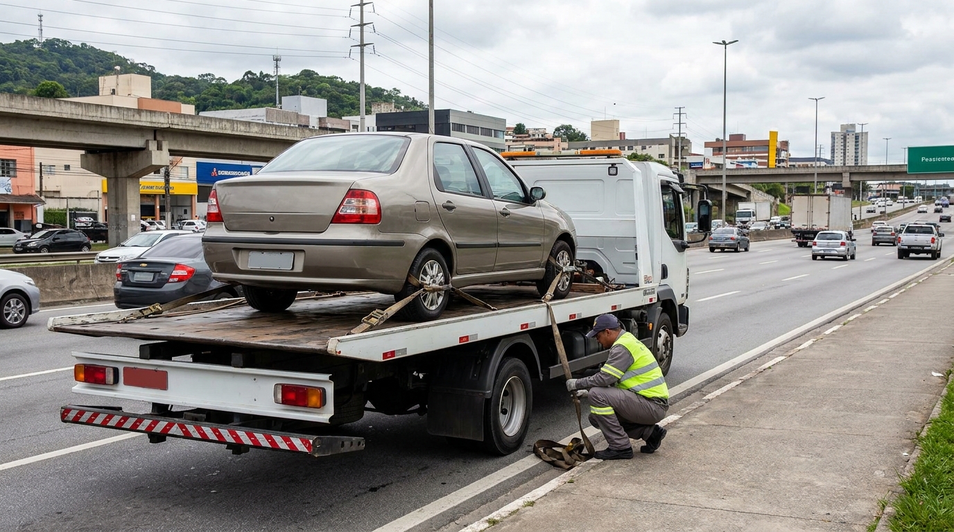 Transporte de Veículos no Guanandi, Campo Grande‑MS